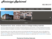 Tablet Screenshot of mississippireclaimed.com